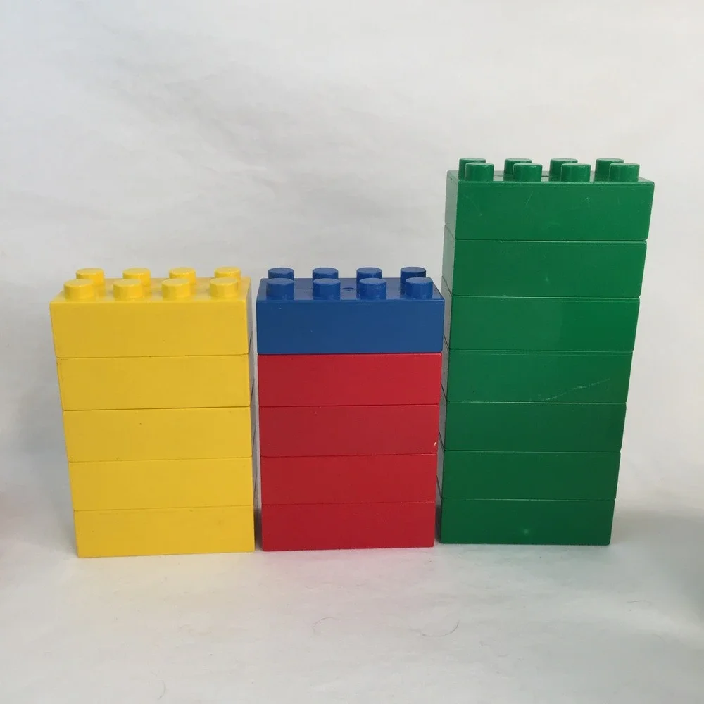 Tyco Super Building Blocks‎ Replacement Parts Vehicles Letters Numbers Vintage